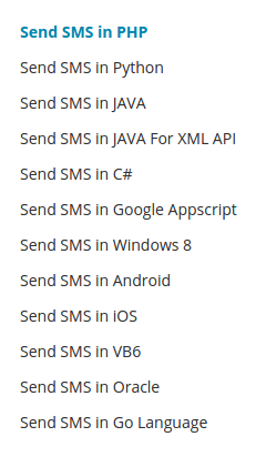 Bulk SMS API for developers